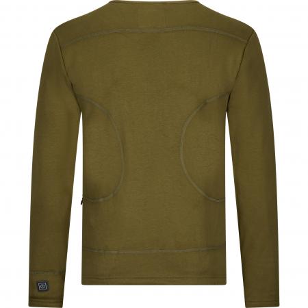 il Lago Red Level Longsleeve Feuerland Herren, beheizbar (Oliv)