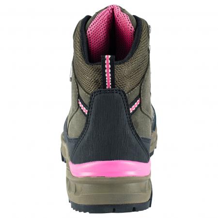 Almwalker Outdoorboots Ventura Pro Damen (Oliv/Schwarz/Rosa)