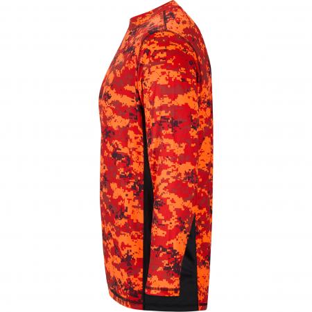  Funktions-Longsleeve Big Game Pro X Herren (Orange Camouflage)