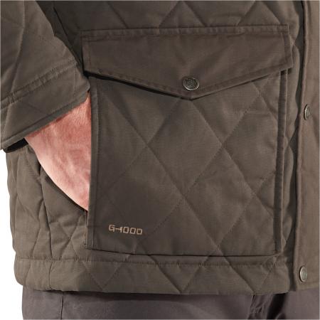  Övik Wool Padded Jacket M Herren (Dark Olive)