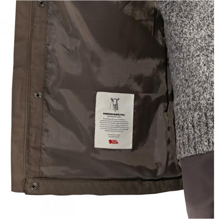  Övik Wool Padded Jacket M Herren (Dark Olive)