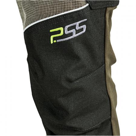  X-treme Work Work Trousers Men, with membrane (Green/Black)