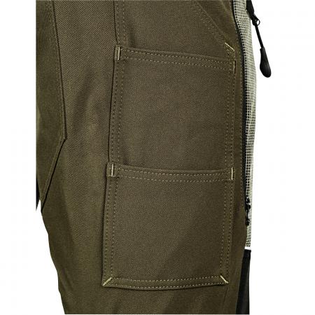  X-treme Work Work Trousers Men, with membrane (Green/Black)