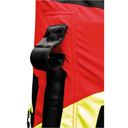  X-treme Air Schnittschutzhose Herren (Rot/Gelb)