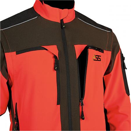  X-treme Vario Funktionsjacke/-weste Herren (Grün/Neonrot)