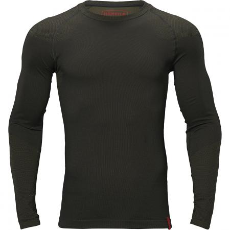  Base Active L/S O-Neck Longsleeve Unisex (Dark Willow Green)