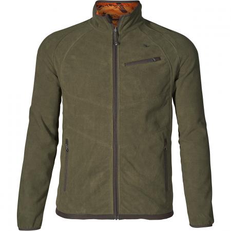  Vantage Reversible Fleece Jacket Herren (Pine Green/InVis Orange Blaze)