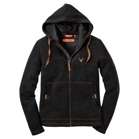  Adisur Strickfleece Jacke Damen (Anthrazit)