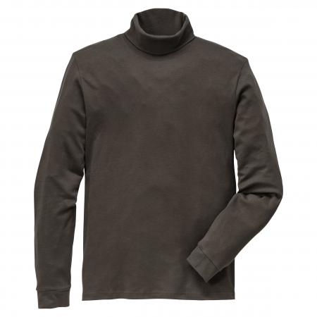 2er-Set:Turtleneck Rollkragenpullover Herren (Hunting Green)