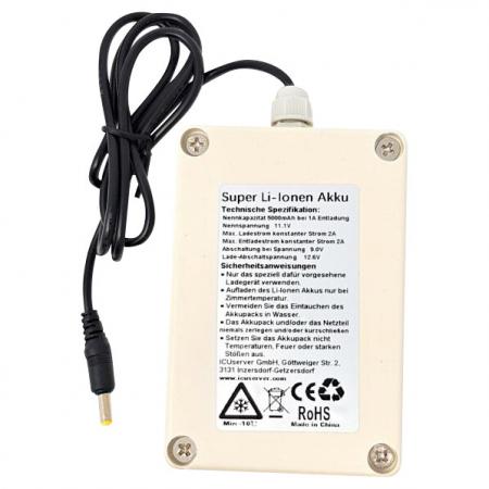  Externer Super Li-Ion Akku 500 mAH