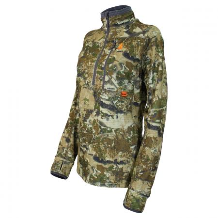 Gridfleece Top Damen (Biarri Camo)