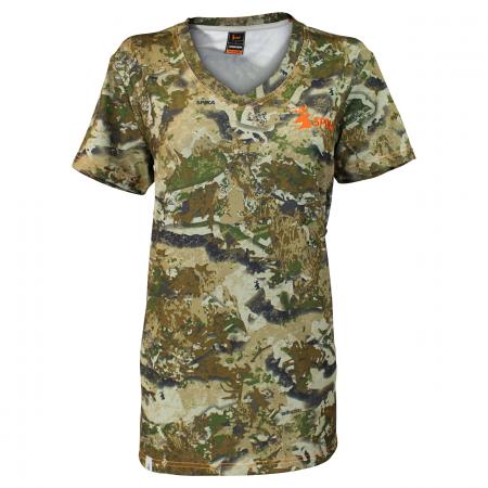  Trail T-Shirt Damen (Biarri Camo)