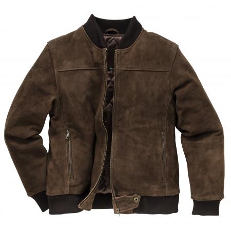 il Lago Prestige Lederjacke Houston Herren (Braun)