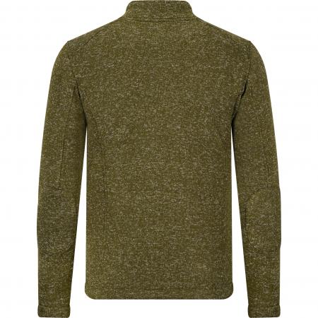  Strickfleece-Jacke Dagon Herren (Oliv Meliert)
