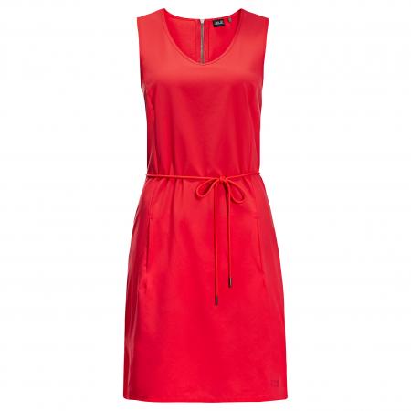 Jack Wolfskin Tioga Road Dress Damen (Tulip Red)