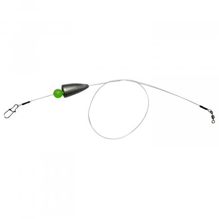  Fluorocarbon Carolina Fertig-Rig (Blei)