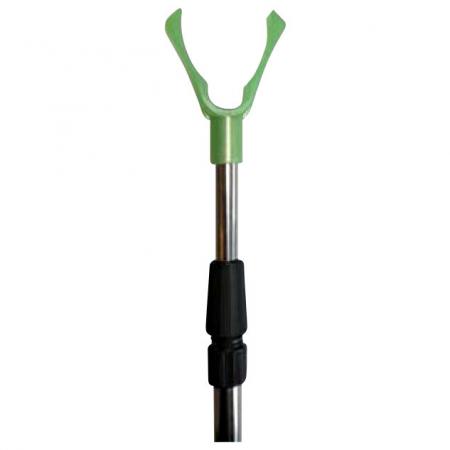  Edelstahl-Rutenhalter ausziehbar mit Glo-Auflage