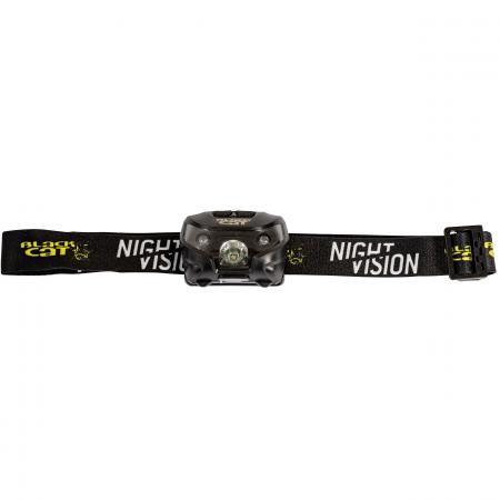 Black Cat Kopflampe Night Vision 1500