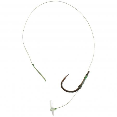 Owner Method Feeder Haken mit 4-Fach geflochtener Schnur (Quick-Stop)