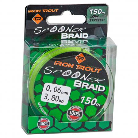Angelschnur Spooner Braid (camo grün, 150 m)