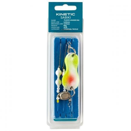 Kinetic Plattfisch-Vorfach Sabiki Plaice Leader Rig (bad oyster)
