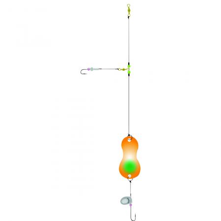  Plattfisch-Vorfach Sabiki Plaice Leader Rig (sunset)