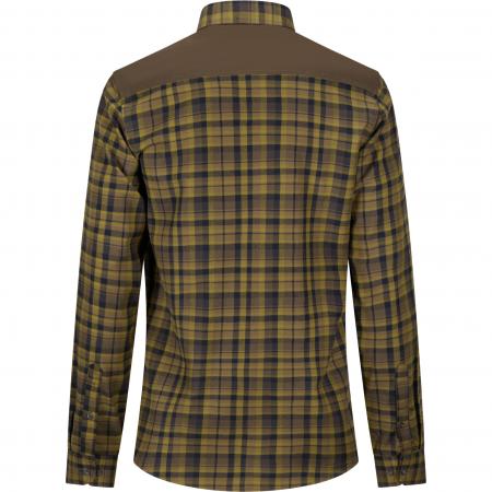 Outdoorhemd Finn Herren (Oliv/Schwarz)