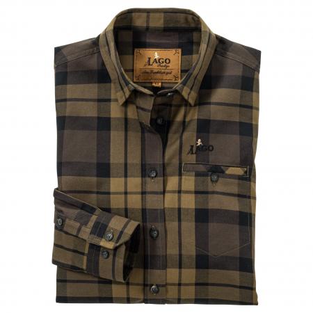 Jagdhemd Juna Damen (Braun)