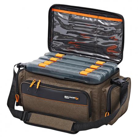 Savage Gear Schultertasche System Box Bag (Modell L)
