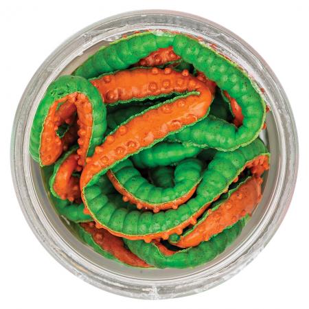 Softbait PowerBait Power Honey Worm (grün/orange)