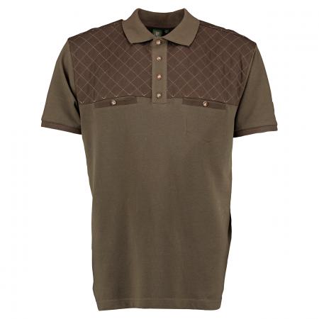  Nefuve Poloshirt 1/2 Arm Herren (Oliv)