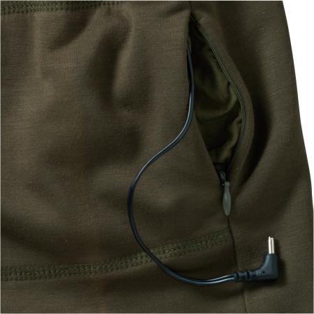 il Lago Red Level Shirt Feuerland Damen, beheizbar (Oliv)