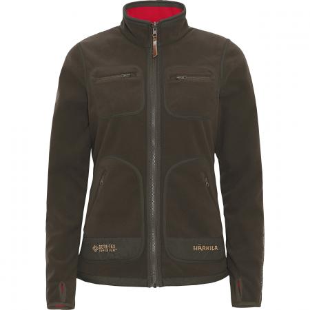  Kamko Fleece Jacket Women (Brown/Red)