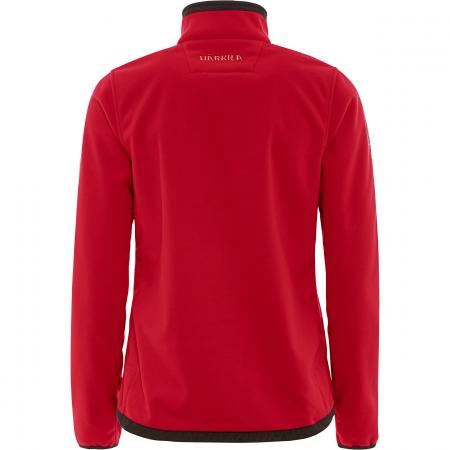  Kamko Fleece Jacket Damen (Brown/Red)