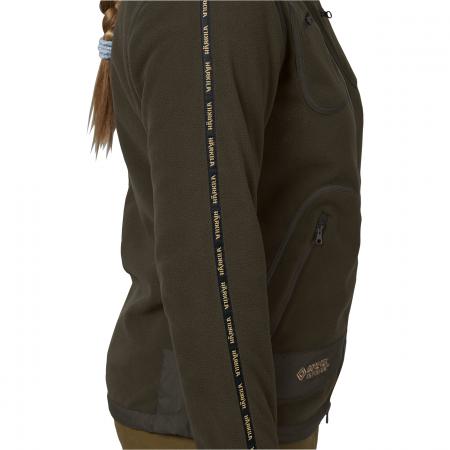 Kamko Fleece Jacket Damen (Brown/Red)