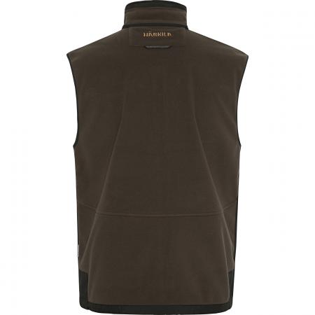  Kamko Fleece Waistcoat Men (Brown/Red)