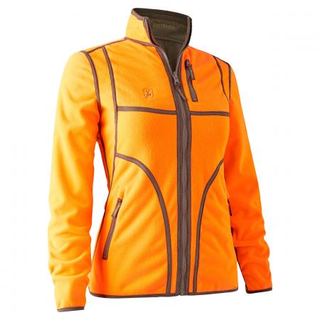 Deerhunter Lady Pam Bonded Fleecejacke Damen, wendbar (Orange)