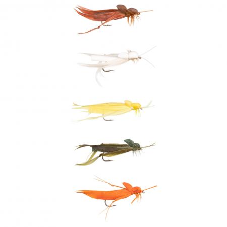 Fliegensortiment Fly Foam Grashopper Sortiment