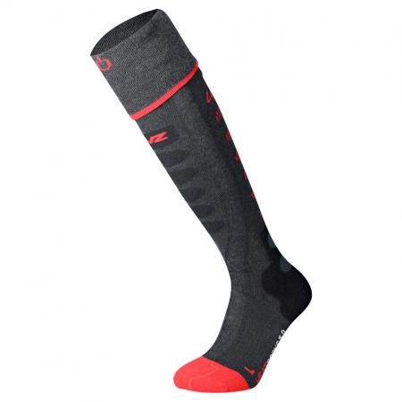 Lenz Heat Sock 5.1 Toe Cap (Anthrazit/Rot)