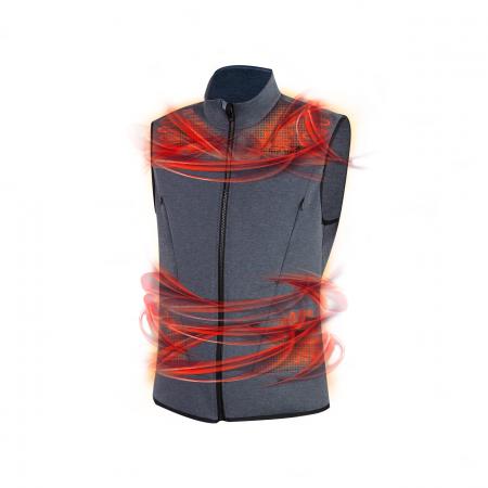  Heat Vest 2.0 Men (Grau/Melange)