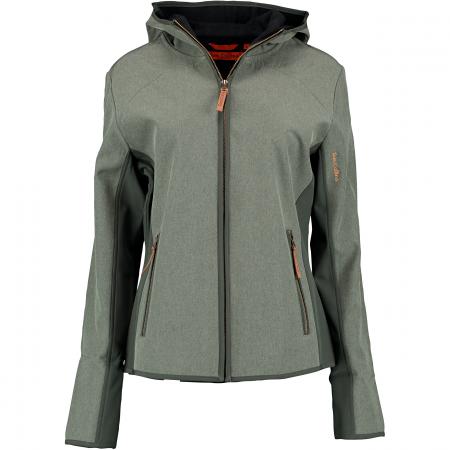  Gixud Softshelljacke Damen (Oliv)