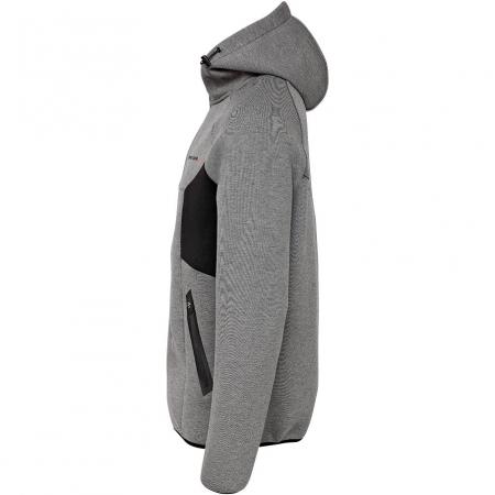 Savage Gear Tec-Foam Zip Hoodie Herren (Dark Grey Melange)