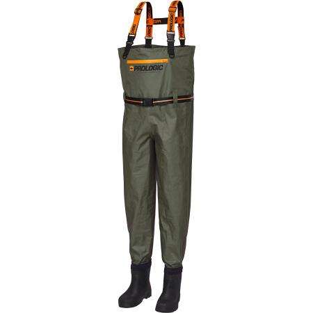 Prologic Inspire Chest Bootfoot Wader Herren, m. EVA-Sohle (Olive Green)