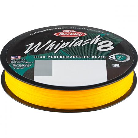 Berkley Angelschnur Whiplash8 (gelb, 150 m)