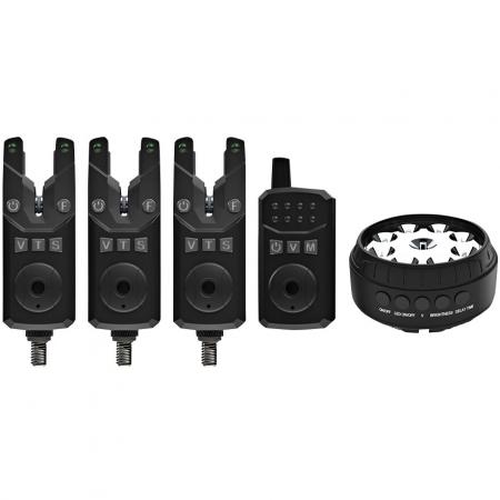 Sonik Bissanzeiger SkS2 Set 3+1 + Bivvy Lamp