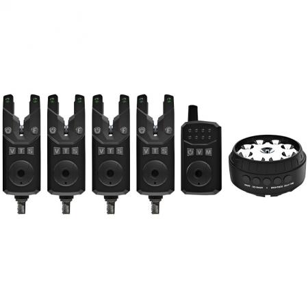 Sonik Bissanzeiger SkS2 Set 4+1 + Bivvy Lamp