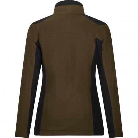 il Lago Sie Funktions-Fleecejacke Avalanche Damen (Dunkeloliv/Schwarz)