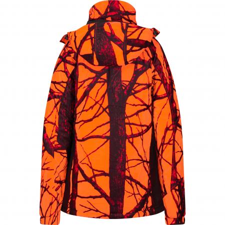  Drückjagd-Jacke Keiler Plus Damen (Orange Camouflage)