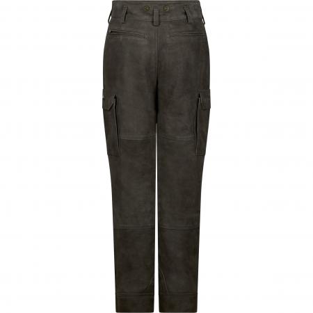  Lederhose Aurelia Damen (Oliv)