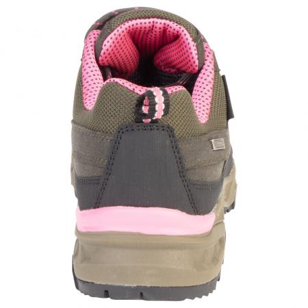 Almwalker Trekkingschuhe Ventura Pro Low Damen (Khaki/Pink)